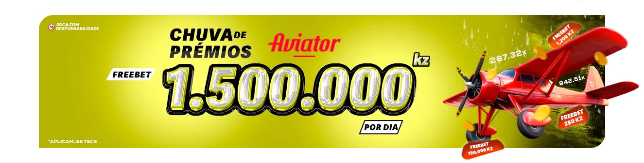 Promoção Aviator com chuva de voos grátis a cada hora na KwanzaBet para jogadores verificados.